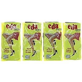 6'lı Eda 20 Den Sarı Kutu İnce Külotlu Çorap